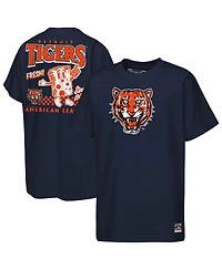 Mitchell & Ness Big Boys and Girls Navy Detroit Tigers Cooperstown Concession T-Shirt