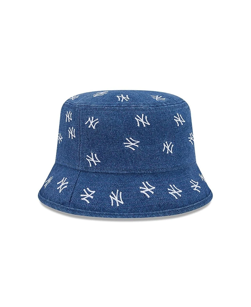 New Era Women's New York Yankees Denim Micro Bucket Hat