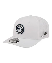 New Era Men's White Seattle Seahawks Coolera 9SEVENTY Adjustable Hat