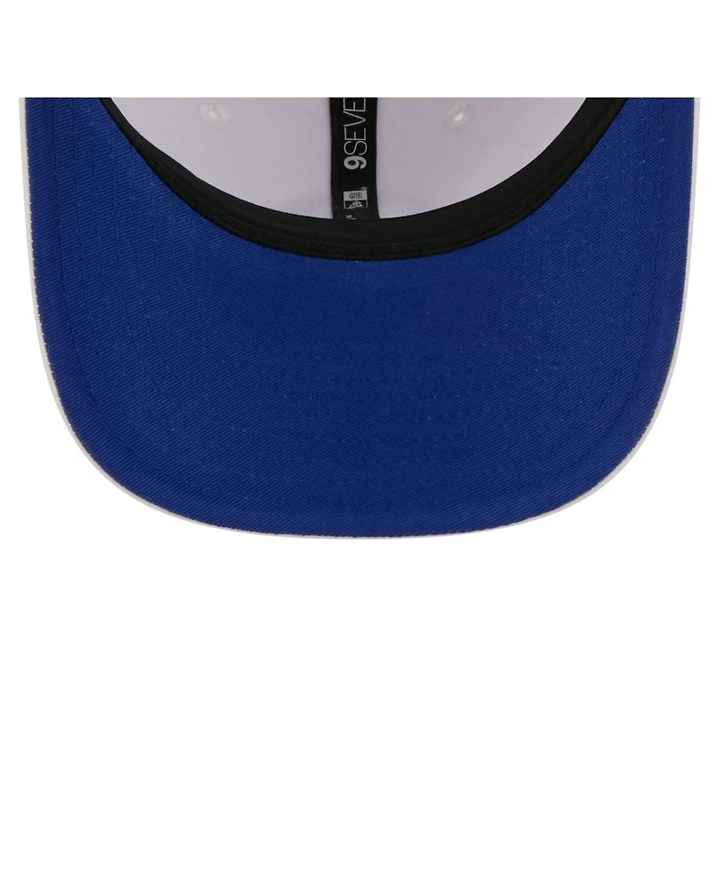 New Era Men's White Buffalo Bills Coolera 9SEVENTY Adjustable Hat
