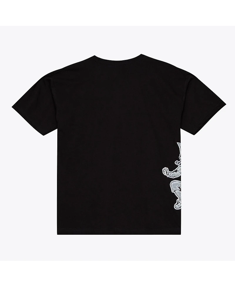 Mitchell & Ness Men's Black Boston Celtics Chrome Heritage T-Shirt