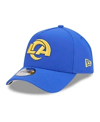 New Era Men's Royal Los Angeles Rams 9FORTY A-Frame Adjustable Hat
