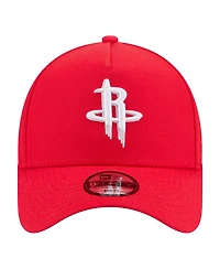 New Era Big Boys and Girls Red Houston Rockets 9FORTY A-Frame Adjustable Hat