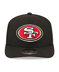 New Era Men's Black San Francisco 49ers 80th Anniversary 9SEVENTY Adjustable Hat