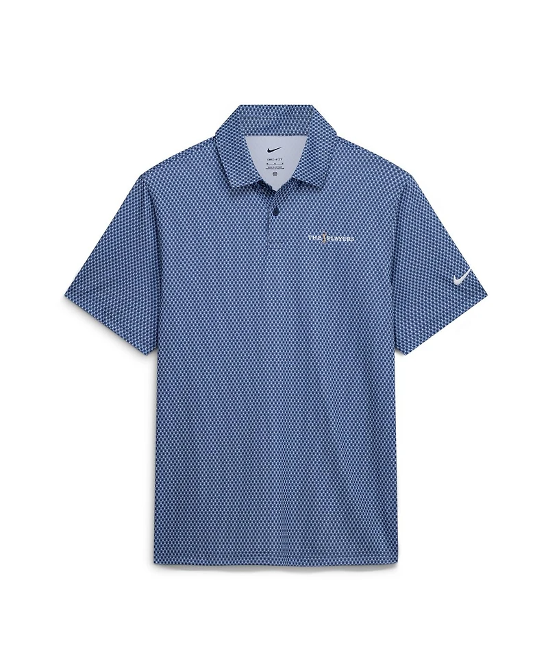 Nike Men's Blue The Players Velocity Micro Dri-fit Polo Shirt