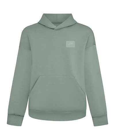 LevelWear Men's and Women's Green Minnesota Wild Tri-Blend Luxe Signature Hoodie