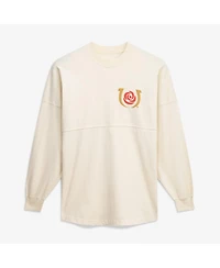 Spirit Jersey Men's Cream Kentucky Derby Oversized Original Long Sleeve T-Shirt