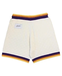 Authmade Men's and Women's Cream Phoenix Suns Solar Flare Premium Knit Shorts