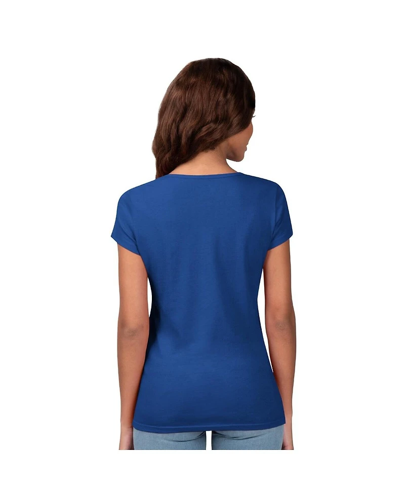 G-iii 4Her by Carl Banks Women's Royal Los Angeles Rams Endzone T-Shirt