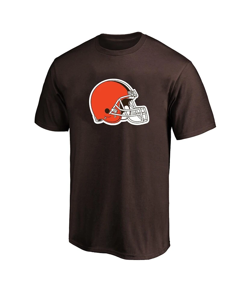 Fanatics Men's Shedeur Sanders Brown Cleveland Browns Big & Tall Name and Number T-Shirt