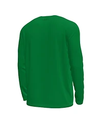Under Armour Men's Kelly Green Notre Dame Fighting Irish Golf Leprechaun Tech Stretch Long Sleeve T-Shirt