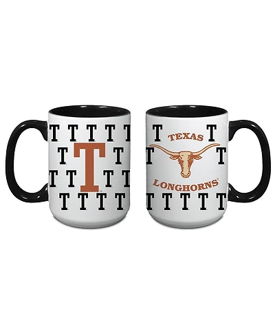 Indigo Falls Texas Longhorns 15oz. Vintage Repeat Logo Java Mug