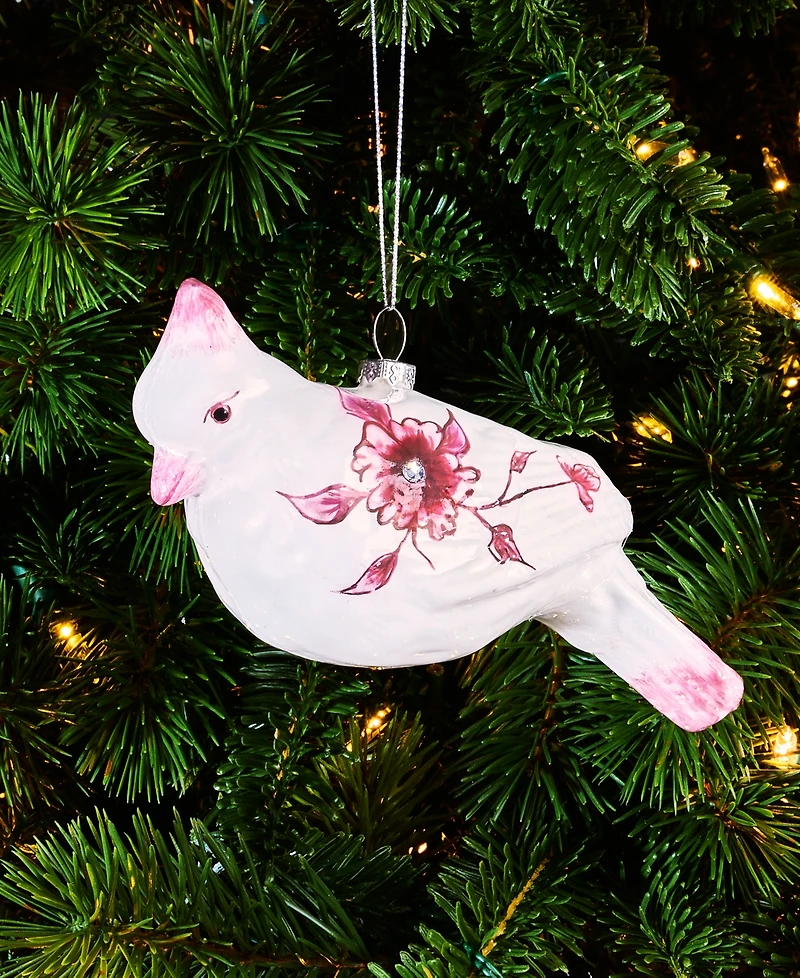 Holiday Lane Holiday Toile Bird Ornament, Macy's Exclusive