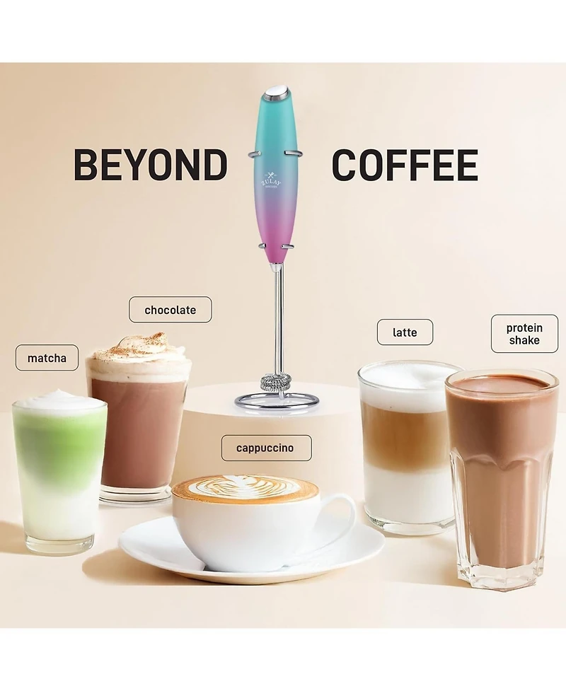 Handheld High Powered Double Whisk Milk Frother