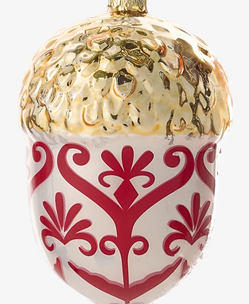 Holiday Lane Holiday Toile Acorn Ornament, Macy's Exclusive