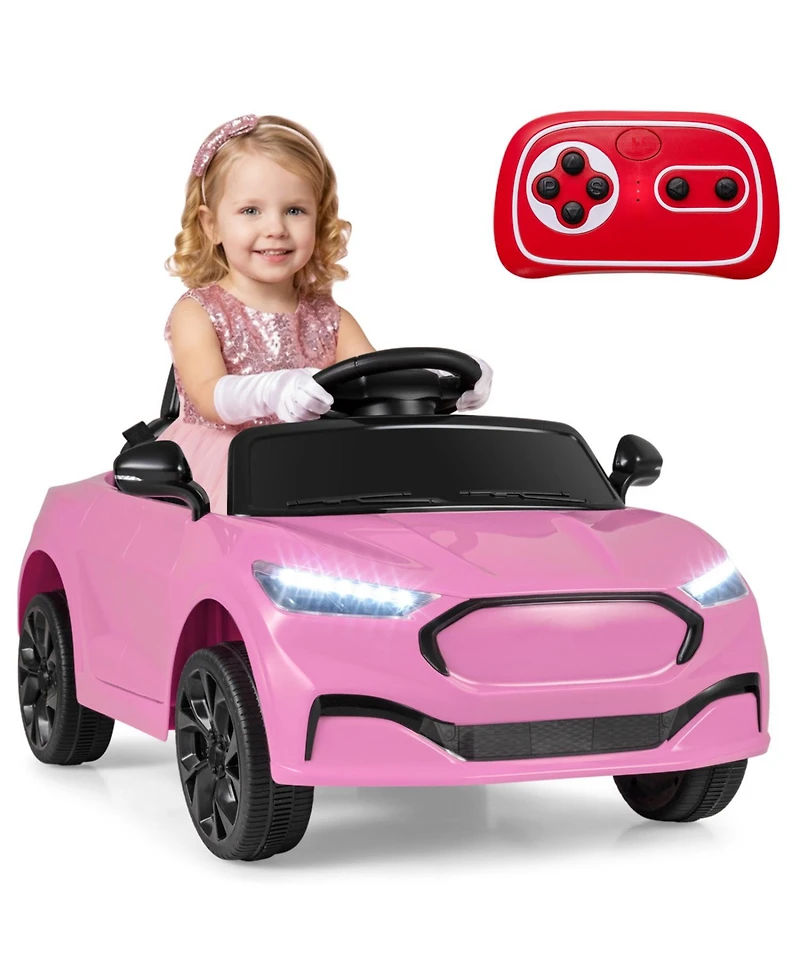 Slickblue 12V Battery Powered Kids Ride On Car with Parent Control and Horn