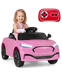 Slickblue 12V Battery Powered Kids Ride On Car with Parent Control and Horn