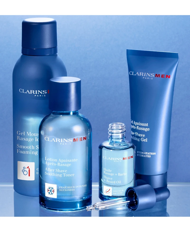 Clarins Men's Smooth Shave Foaming Gel, 5.25 oz.