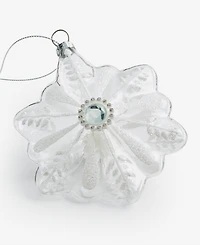 Holiday Lane Iced Delight Snowflake Ornament, Macy's Exclusive