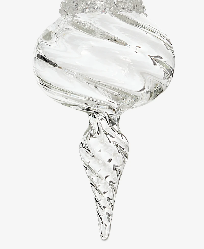 Holiday Lane Iced Delight Icicle Ornament, Macy's Exclusive