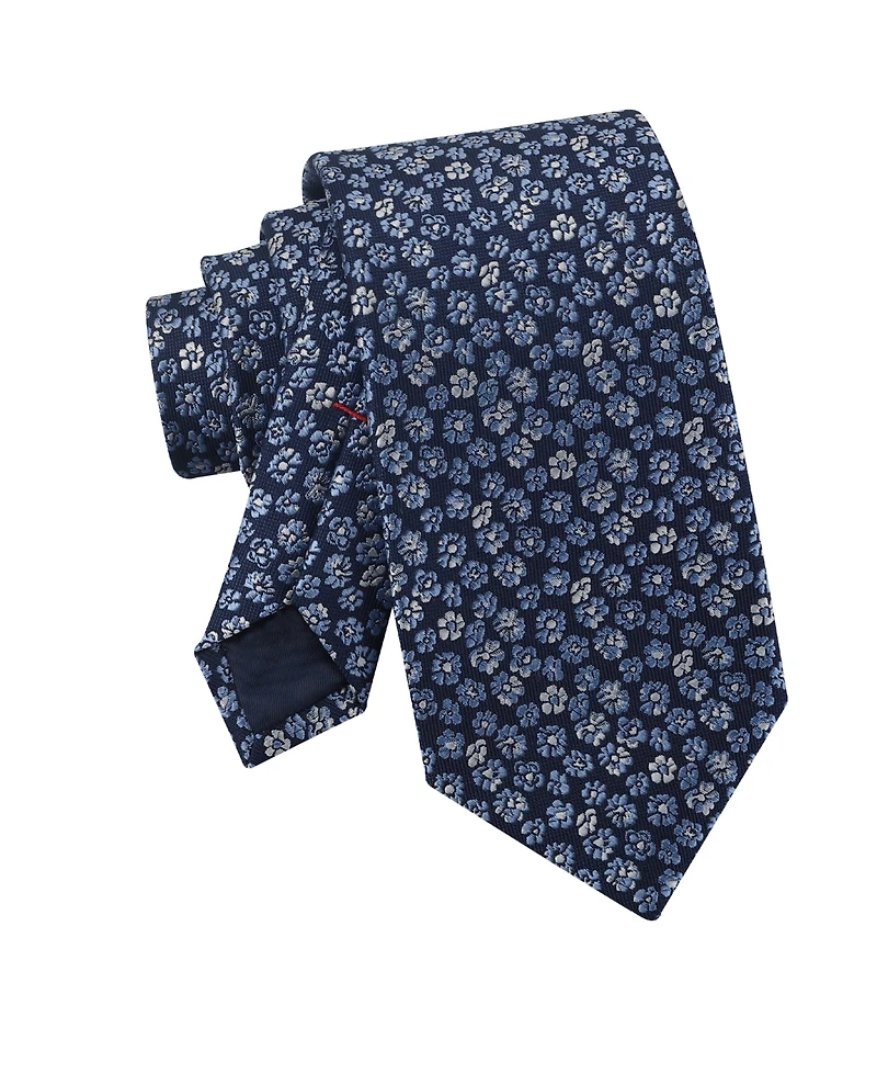 Tommy Hilfiger Men's Moss Floral Pattern Classic Tie