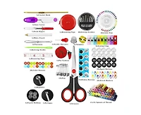 Gnuadz Sewing Kit 229 Accessories Beginner Professional Travel Diy Thread Spools