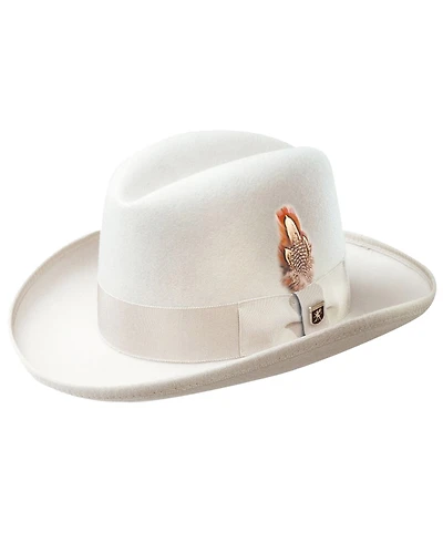 Stacy Adams Men's Wool Homburg Hat