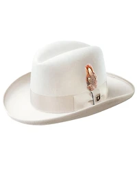 Stacy Adams Men's Wool Homburg Hat