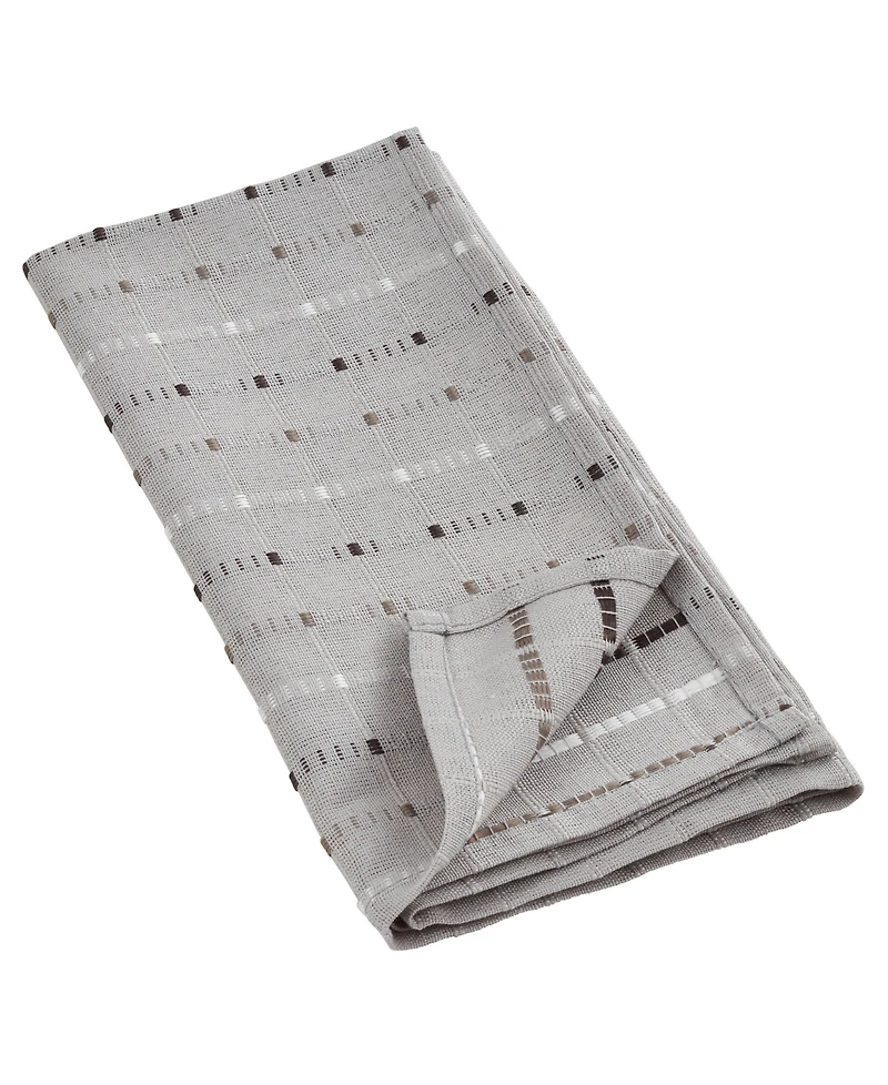 Saro Lifestyle Stitched Line Table Napkins, Set of 4