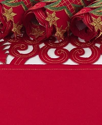 Saro Lifestyle Christmas Tree Placemats, Set of 4