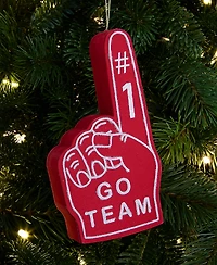 Holiday Lane Eclectic Charms Foam Finger Ornament, Macy's Exclusive