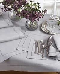 Saro Lifestyle Hemstitched Border Placemats