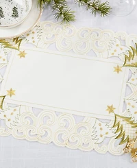 Saro Lifestyle Christmas Tree Placemats, Set of 4