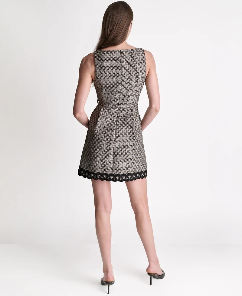Bcbg Women's Scoop Neck Mini Dress