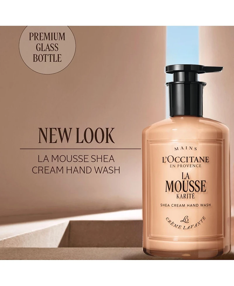 L'Occitane La Mousse Shea Cream Hand Wash 11.80 fl oz