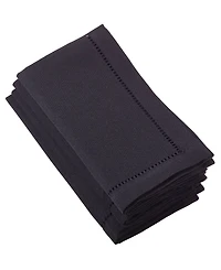 Saro Lifestyle Hemstitched Border Napkins, Set of 4