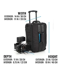 Tenba Cineluxe v2 Roller 21 for Professional Camcorders, Cinema Cameras and Eng Rigs