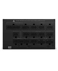 Nzxt C1000 Gold 1000W 80+ Gold Certified Fully Modular Atx 3.1 Power Supply Unit, Black