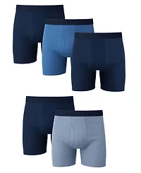 Hanes Men's Ultimate Stretch-Fit Boxer Briefs, 5-Pack