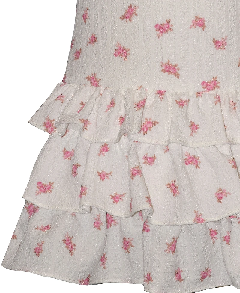 Bonnie Baby Girls' Round-Neck Dress