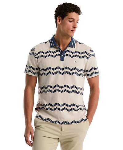Original Penguin Men's Patterned Polo Shirt