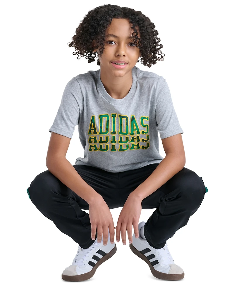adidas Boys' 8-20 Short-Sleeve T-Shirt
