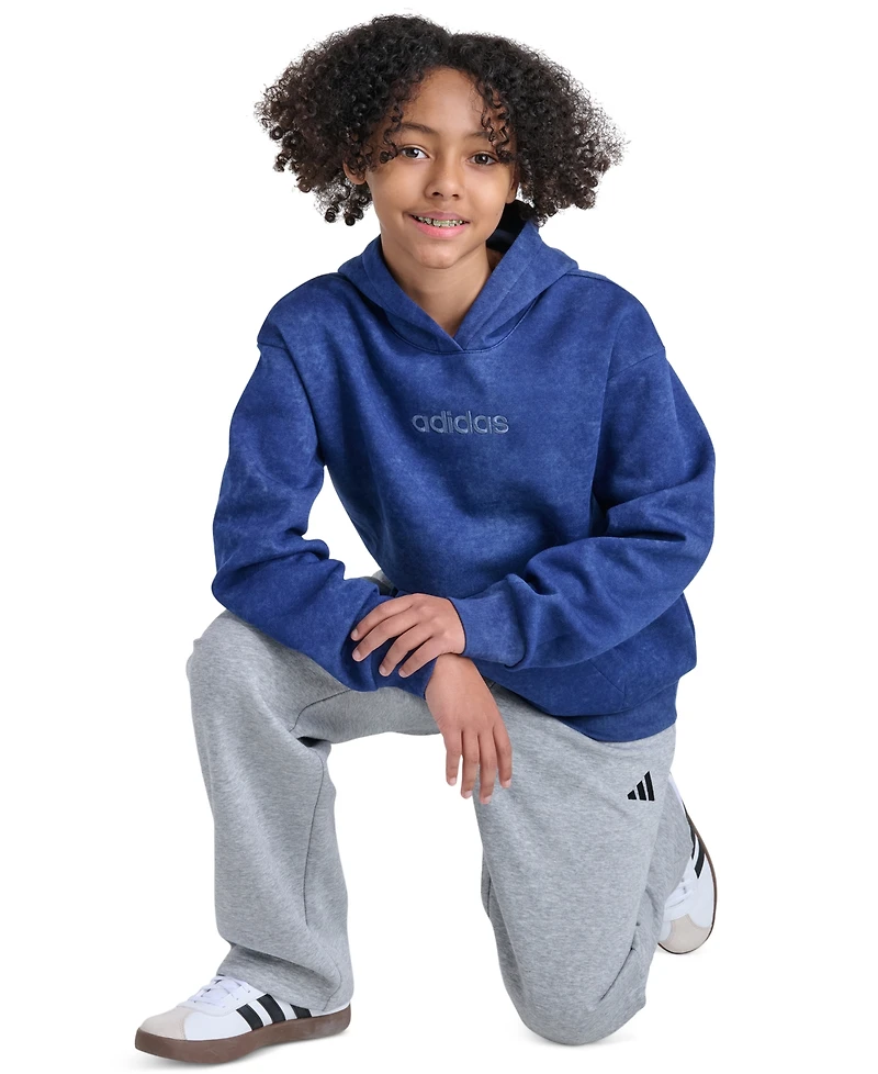 adidas Boys' 8-20 Long-Sleeve Hoodie