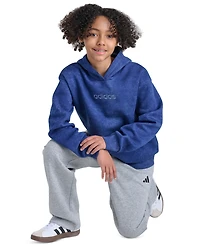 adidas Boys' 8-20 Long-Sleeve Hoodie