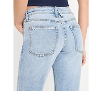 Good American Women's Low-Rise Relaxed-Fit Jeans