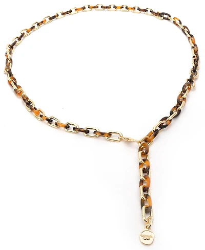 kate spade new york Women's Tort and Metal Chain Belt