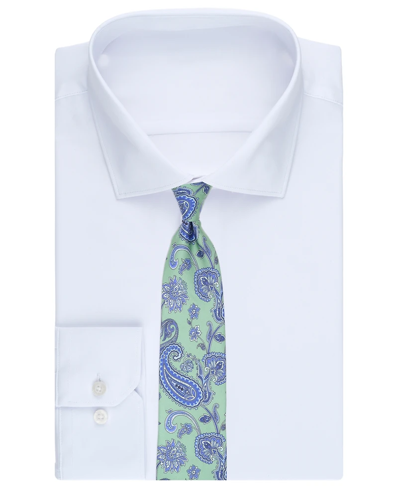 Club Room Men's Tacoma Classic Design Silk Tie, Macy's Exclusive