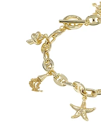 Kendra Scott 14k Gold-Plated Parker Charms Bracelet