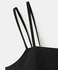Mango Women's Double Straps Lyocell Top