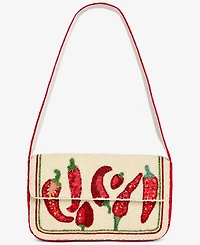 On 34th Hand Beaded Shoulder Bag